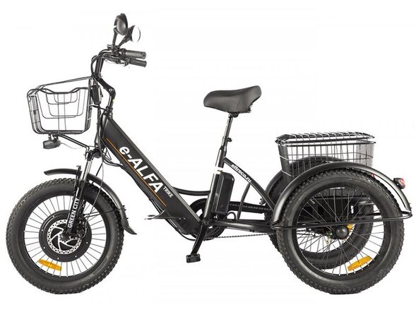 Электротрицикл GREEN CITY e-ALFA Trike